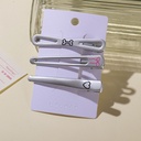 Silver Combo Clips 005-3pcs