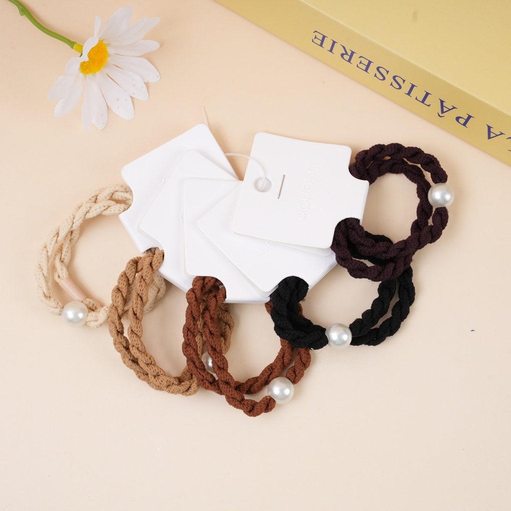 Seamless Regular Hair Ties 2pcs-1