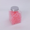 Large Square Bucket Disposable Hair Ties