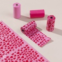 Pink Pet Waste Bags 4 Rolls (20pcs)