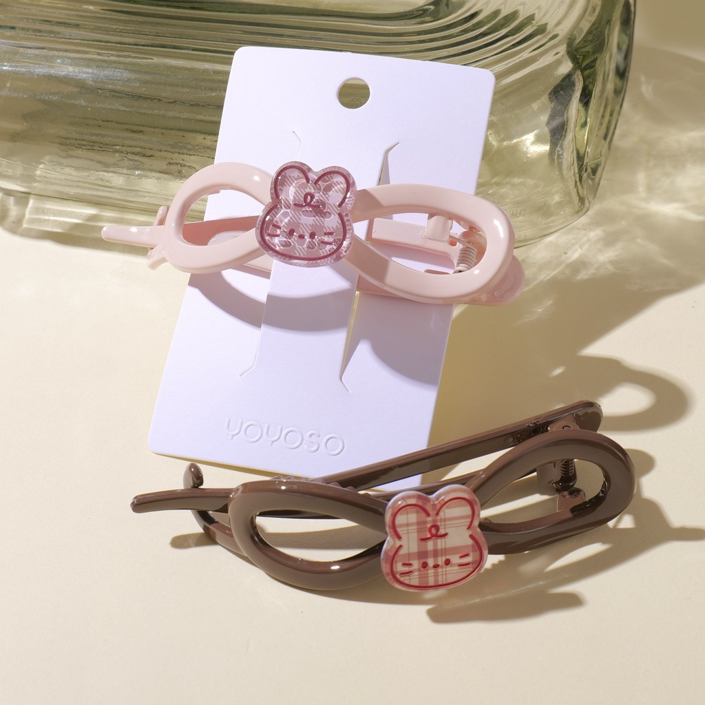 Rabbit Hair Clip