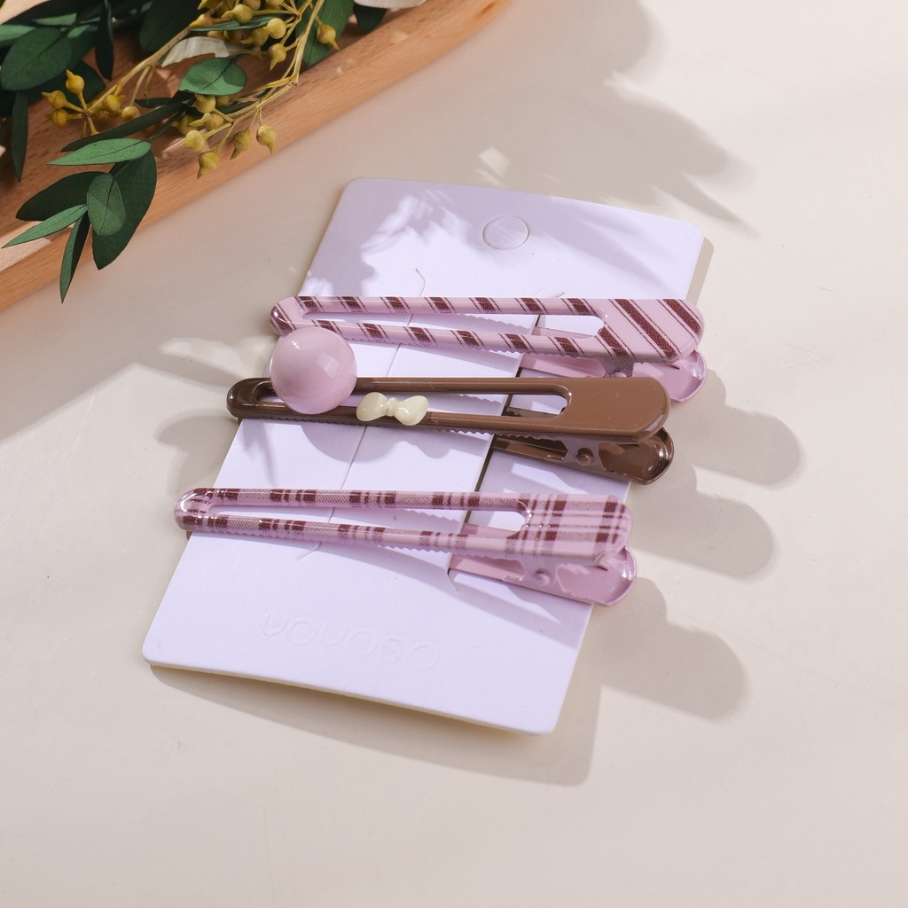 No-Crease Hair Clips – 3pcs