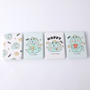 Happy cute dinosaur series-large square 
