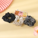 Plaid Fashion Hair Tie Set - 3pcs