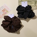 Leopard Print Large Hair Tie