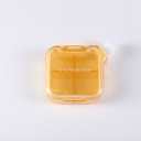 Simple 4-Compartment Portable Pill Box