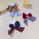 Plaid Series Kids Hair Ties