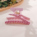 Pink Leopard Series – Z-Shape Claw Clip – 11cm