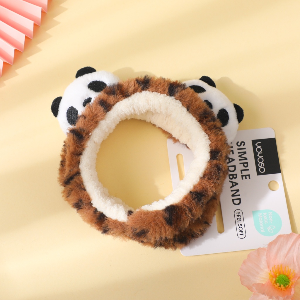 Leopard Series Panda Hairband