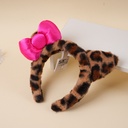 Leopard Bow 3D Headband