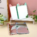INS style desktop cosmetic mirror with c