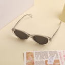 Minimalist Cat Eye Women's Sunglasses - Gray