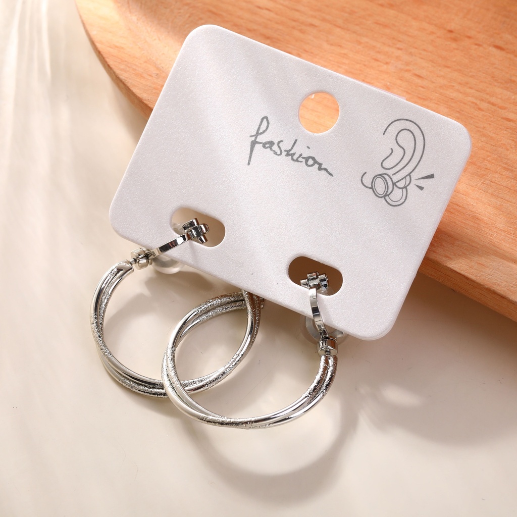 Hoop Earrings 4cm-8