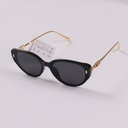 Letter B Women's Sunglasses - Black