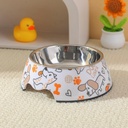 Printed Puppy Pet Bowl - Medium