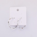 Hoop Earrings-4cm-4