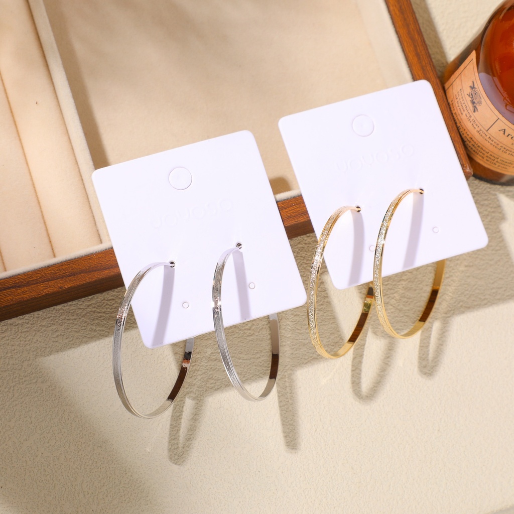 Hoop Earrings-6cm