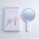 LED Handheld Plastic Makeup Mirror