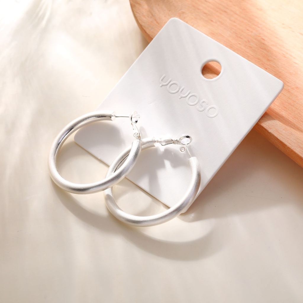Hoop Earrings 4cm-6