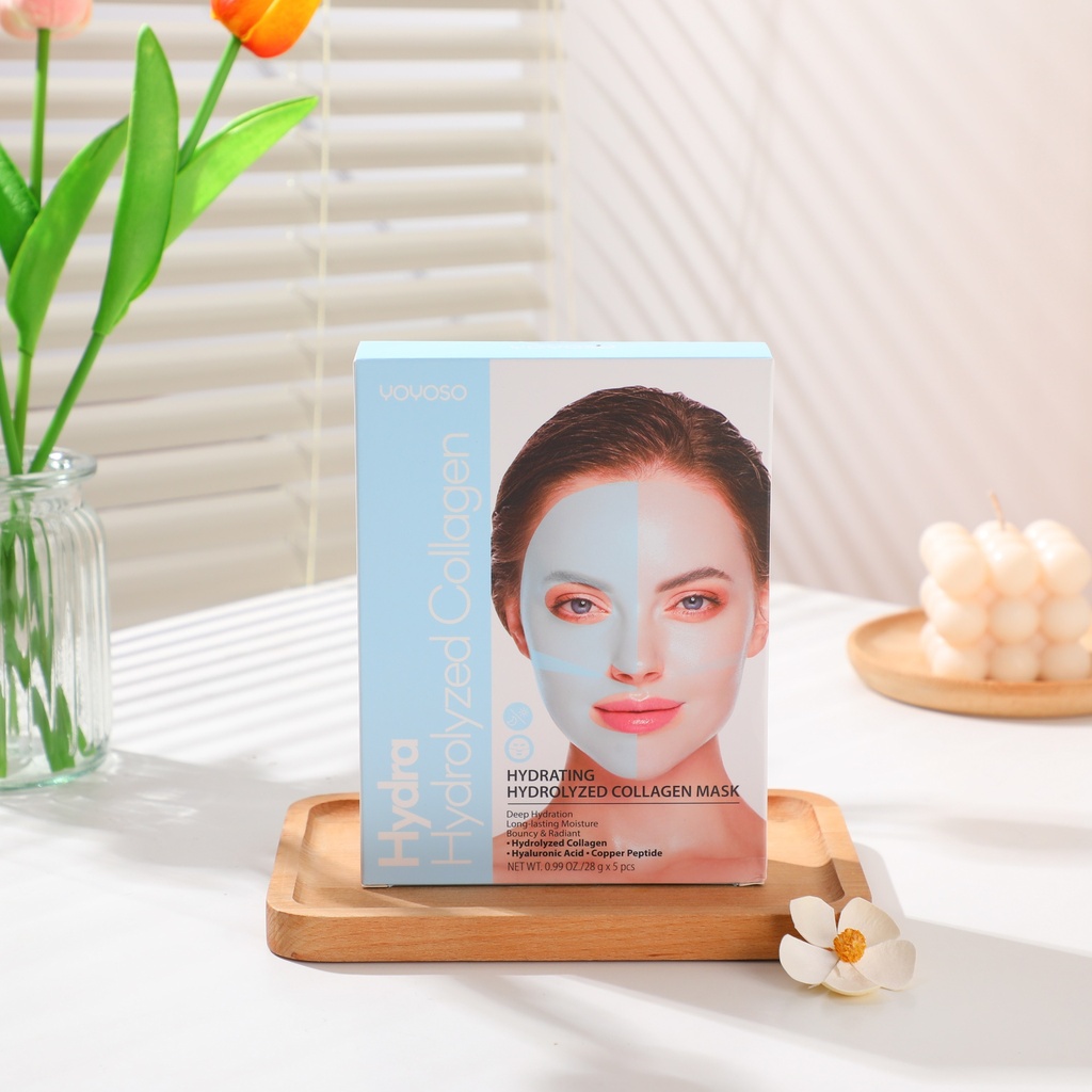 Hydrating Hydrolyzed Collagen Mask · Hyaluronic Acid (5 Pieces)