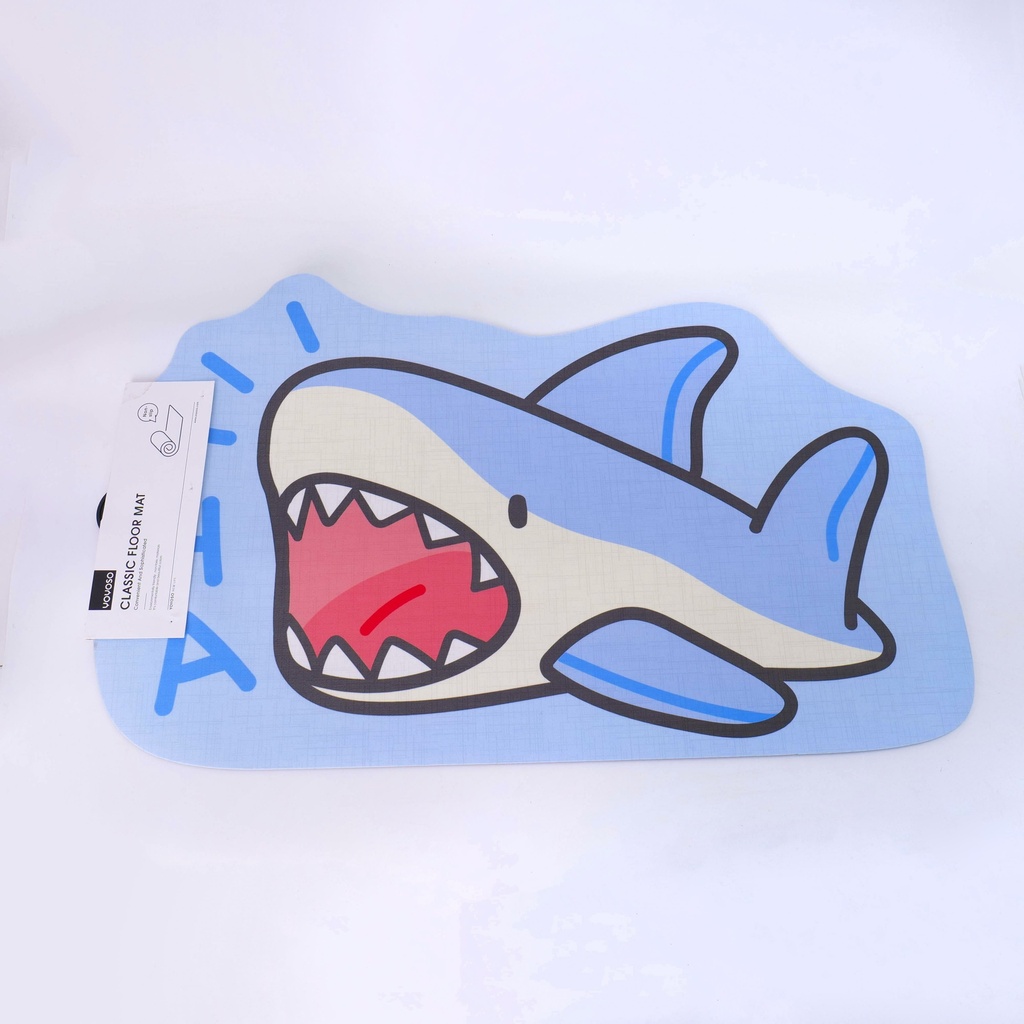 Shark Kasha Bath Mat (Irregular Shape) 50*80