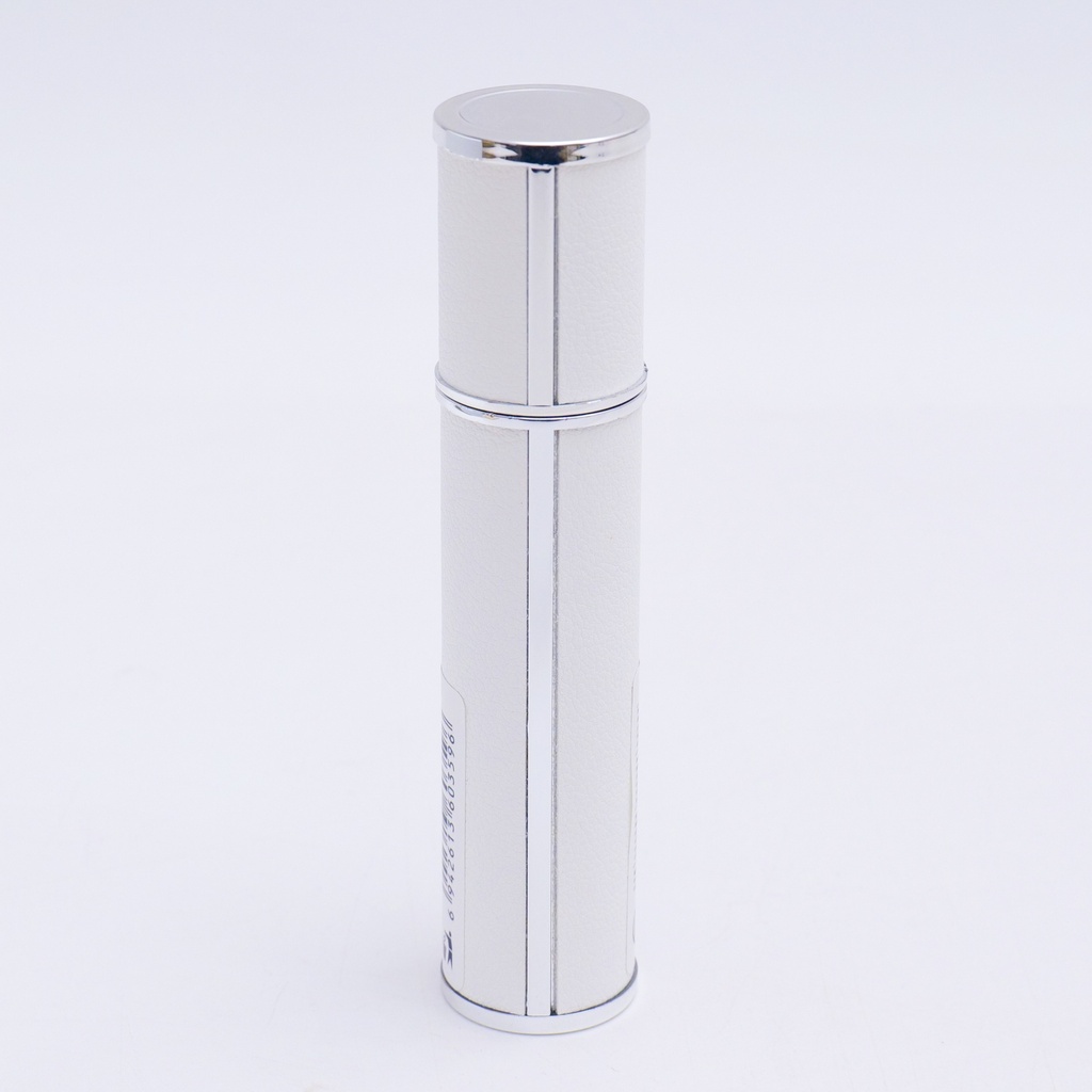 Faux Lambskin Finish Spray Bottle 10ml - White