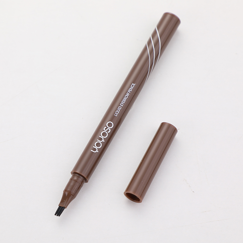 Three-pronged precision water eyebrow pe