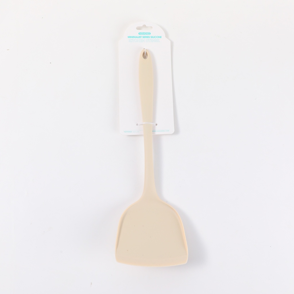 HS-CFXGJ6003Minimalist Series Silicone Kitchen Utensil - Chinese Wok Spatula