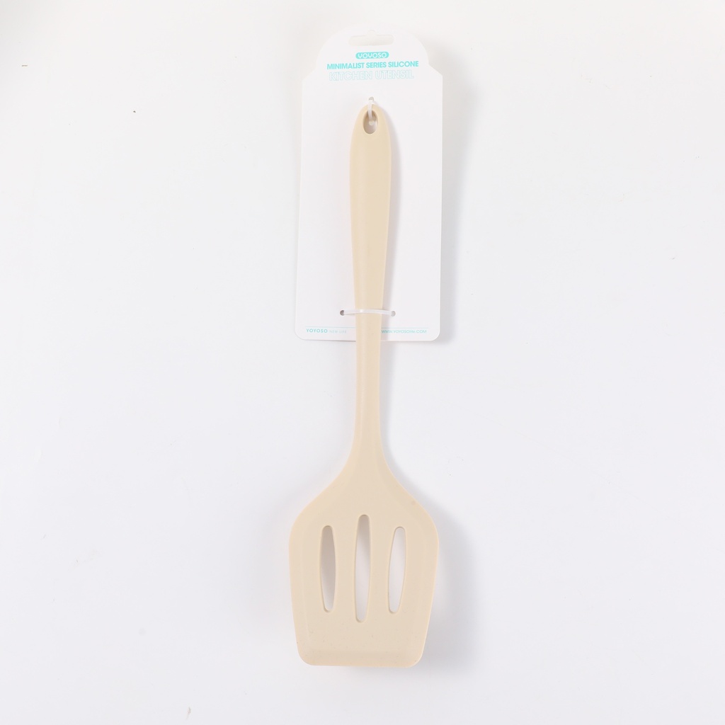 HS-CFXGJ6003Minimalist Series Silicone Kitchen Utensil - Slotted Turner