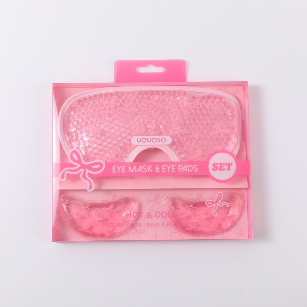 Curved Eye Mask + Under-Eye Patch Set