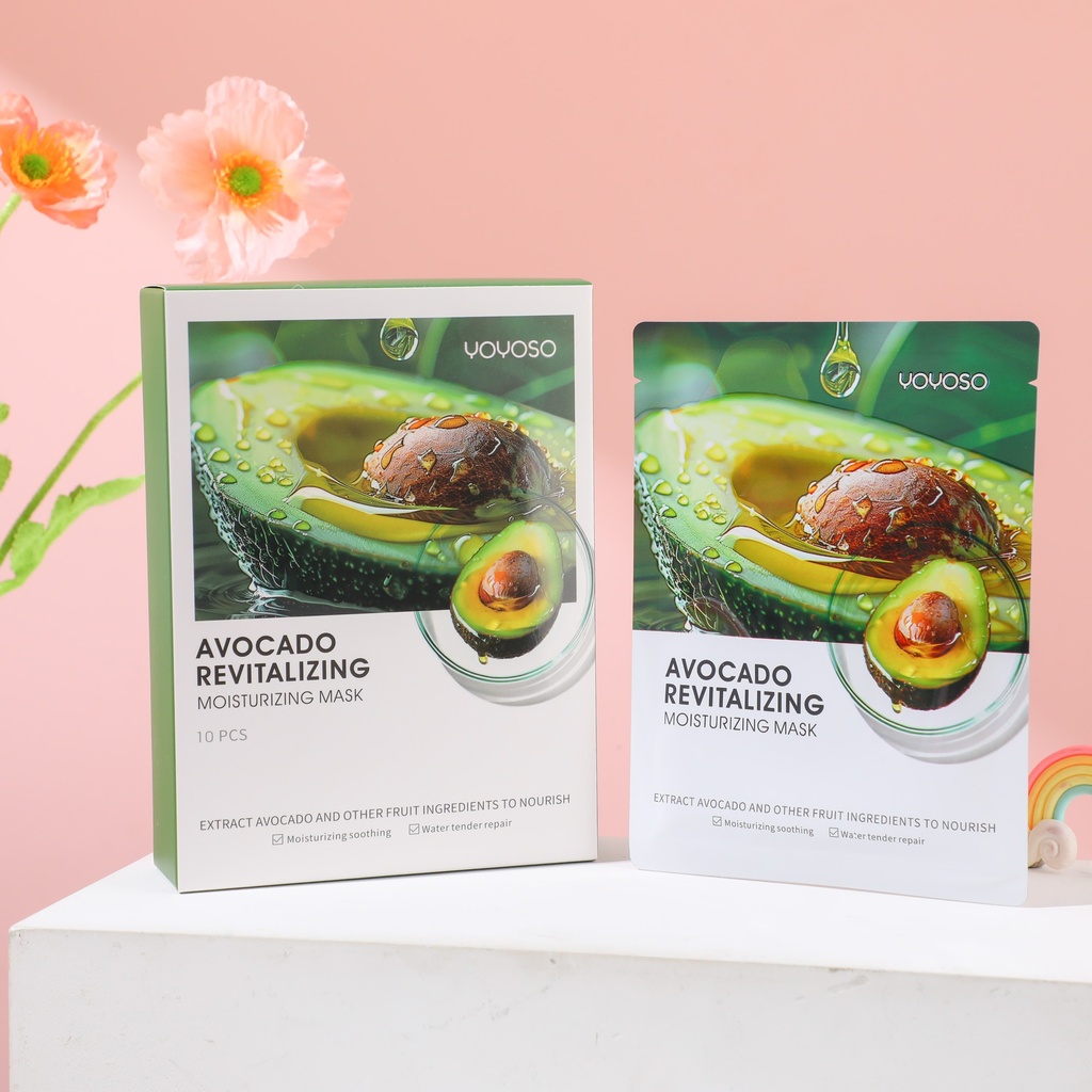 Avocado Revitalizing Moisturizing Mask 25ml*10pcs