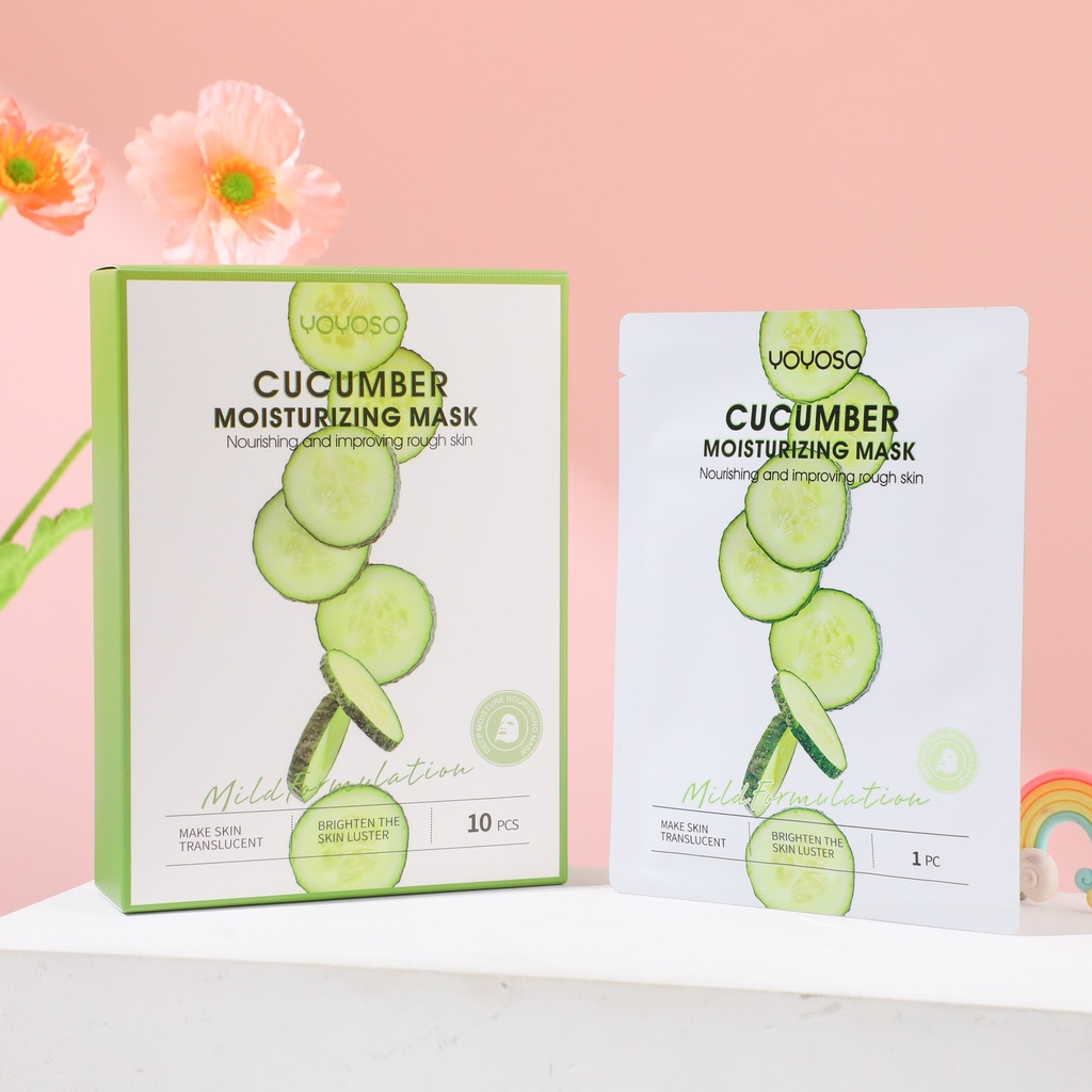 Cucumber moisturizing mask 25ml*10pcs