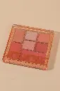Seven colour eyeshadow palette-dried ros