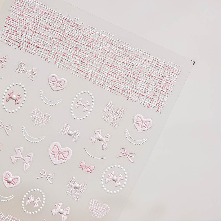 Pink Chic Nail Stickers
