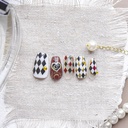 European-Style Poker Nail Stickers