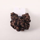 Coffee Leopard Series – Hair Tie Set – 2pcs