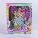 QJ191 Butterfly Princess Series – 11.5-Inch 11-Joint Doll