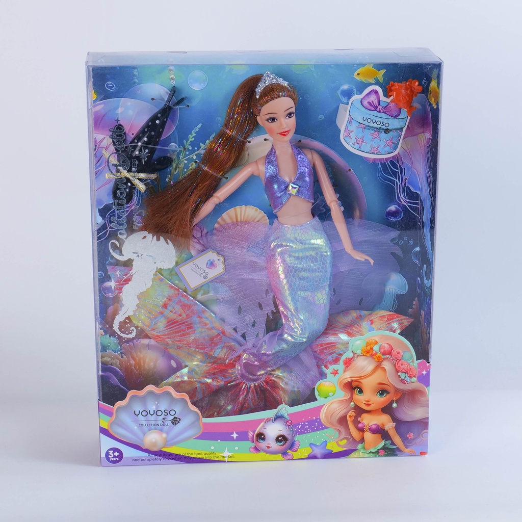 QJ185 Ocean Princess Series – 11.5-Inch 11-Joint Doll