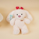 HY-MR8006 White Heart Bunny Plush Doll-23cm