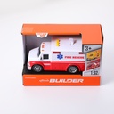 WY1109A 1:32 Inertia Sound & Light American Ambulance (with sound and light)