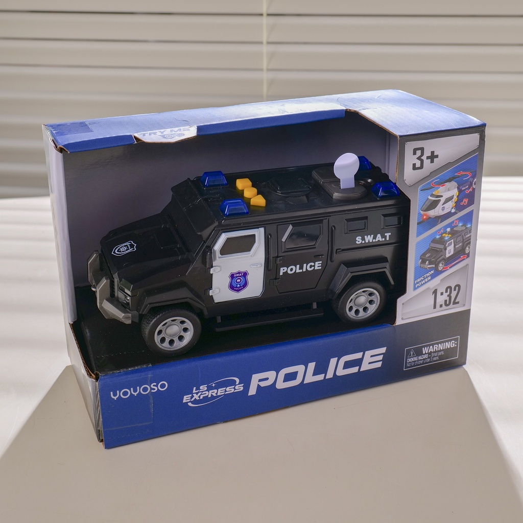 WY1133A 1:32 Inertia American Police Off-road Vehicle (with sound and light)