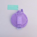 Purple Double-Layer Coin Pouch No. 1