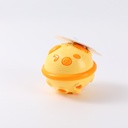 (HS-PET2210)DoDo Pig Squeaky Small Treat Dispensing Toy - Yellow