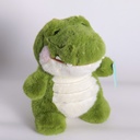 HY-MR8006 Standing Dinosaur Plush Toy – 30cm (Plastic Eyes)