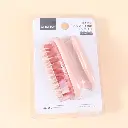 Plastic hair washing comb-pink