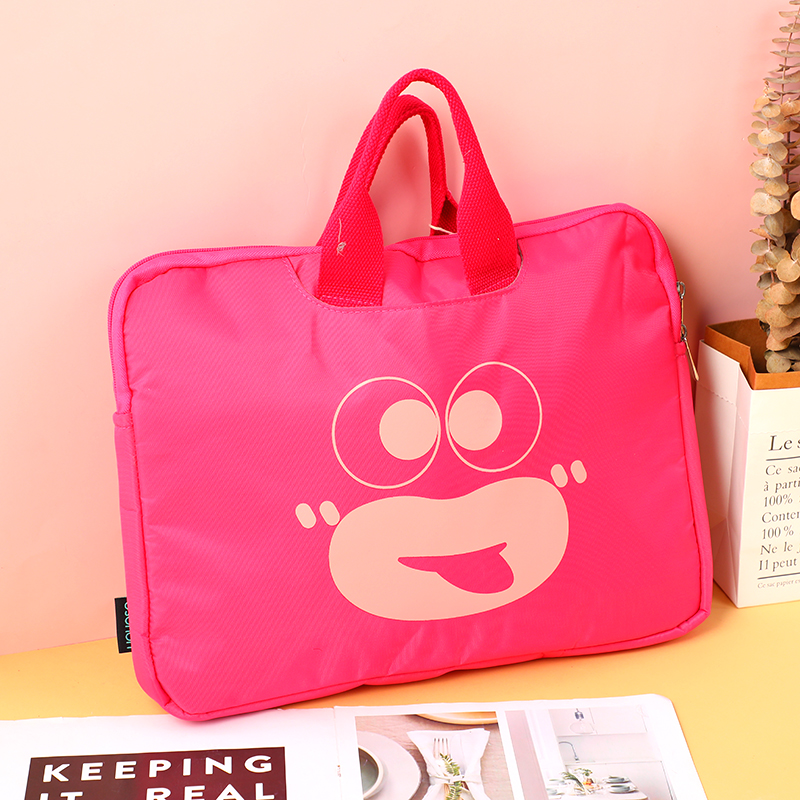 Cute lips laptop bag-pink