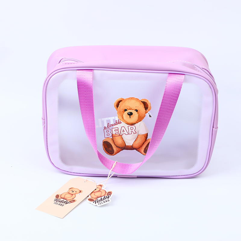 TEDDY ISLAND series toiletry handbag-med