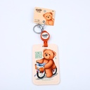TEDDY ISLAND series classic card holder