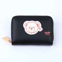 TEDDY ISLAND series women's wallet-black