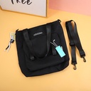 Simple shopping bag with shoulder strap-